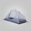 Barraca Alpha 1 Pessoa Ultralight 3 Estações Laranja Acampar - Imagem 9