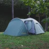 Barraca de Camping Zeus 5 Pessoas Avancê Fechado e Coluna Dágua 2500 MM Guepardo - Verde e Cinza - Imagem 9