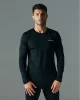 Blusa Segunda Pele Manga Longa Lithium Thermo - Masculina - Preto - Imagem 1