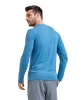 Camiseta Masculina Manga Longa Ion Uv com Proteção Solar Solo - Azul - Imagem 2