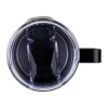 Caneca Termo 400 ML com Tampa de Aço Inox Collins - Prata e Preto - Imagem 2