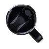 Caneca Travel 950Ml com Tampa de Aço Inox Collins - Prata e Preto - Imagem 4