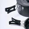 Conjunto de Panelas com 2 Peç e Chaleira Preto Hawapi - Preto - Imagem 3