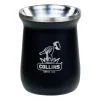 Cuia Térmica Aço Inox 230Ml Collins - Preto - Imagem 1