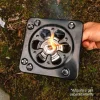 Fogareiro Dobrável Folding Stove Coghlans - Preto - Imagem 5