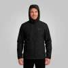 Jaqueta Anorak Element Impermeável Masculino Preto Acampar - Imagem 5