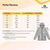 Jaqueta Anorak Element Impermeável Masculino Preto Acampar - Imagem 15