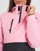 Jaqueta Anorak Impermeável Feminina Snow Galapagos - Rosa e Preto - Imagem 6