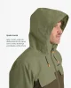 Jaqueta Impermeável Darwin Evolution Masculina - Verde - Imagem 7