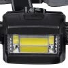 Lanterna de Cabeca Led Cob Preto Worker - Imagem 3
