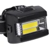 Lanterna de Cabeca Led Cob Preto Worker - Imagem 4