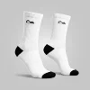 Meia Performance Running Branco Acampar - Imagem 1