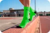 Meia Performance Running Verde Acampar - Imagem 4