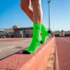 Meia Performance Running Verde Acampar - Imagem 9
