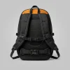Mochila Air 30L Preto Laranja Outdoor com Capa de Chuva Acampar - Imagem 3
