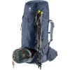 Mochila Cargueira Aircontact X 80+15L Deuter - Azul - Imagem 5