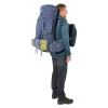 Mochila Cargueira Aircontact X 80+15L Deuter - Azul - Imagem 6