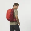 Mochila Trailblazer 30L Aura Salomon - Laranja e Vermelho - Imagem 4