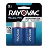 Pilha Alcalina D Grande com 2 Unidades Rayovac - Imagem 1