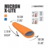 Saco de Dormir Micron 5C a 8C Laranja/Preto Ntk - Imagem 2