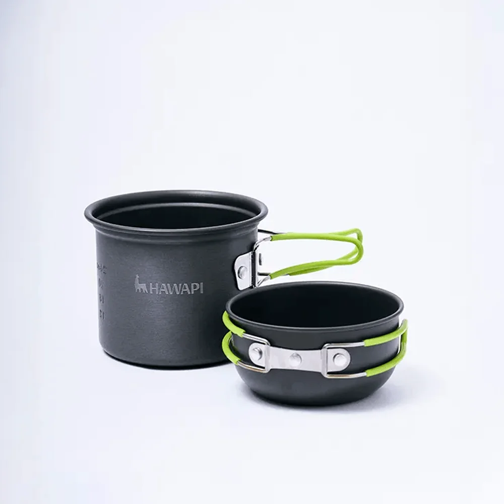 Conjunto de Panelas com 2 Peç Verde Limão Hawapi - Verde Limão - Imagem 1