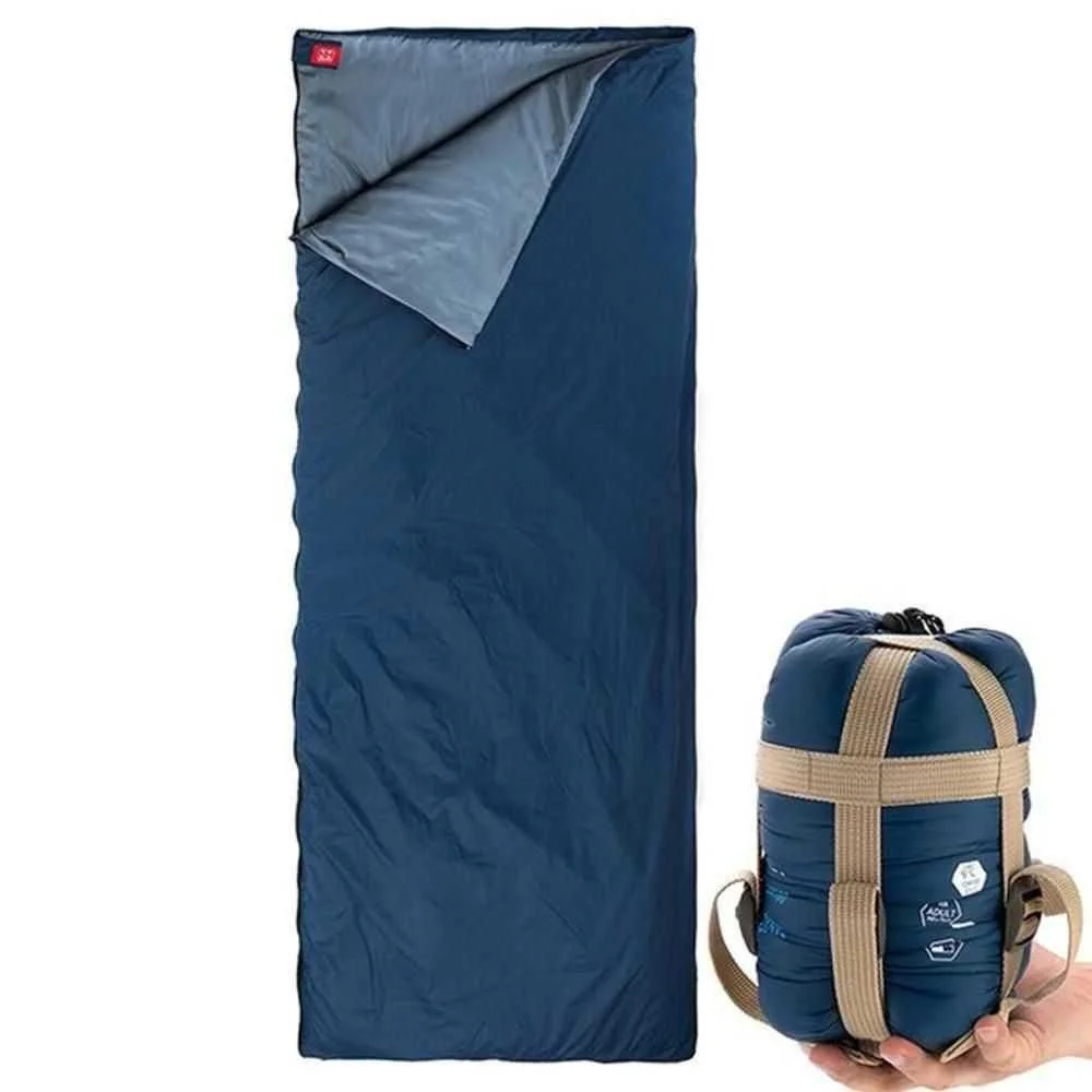 Saco de Dormir Ultralight Santiago Lw180 +8ºc Azul XL Naturehike - Imagem 1