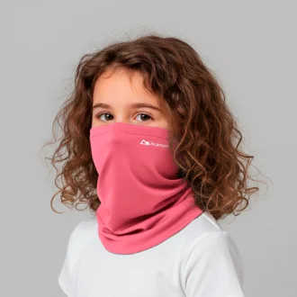 Bandana Tubular Infantil Rosa Acampar