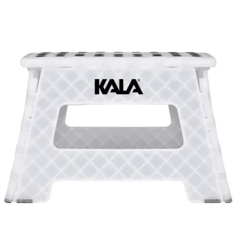 Banqueta Plástica Dobrável 22Cm Kala - Branco