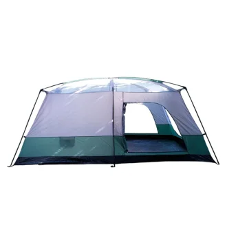 Barraca Titan Guepardo 12 Pessoas Impermeável - Tamanho Gigante Para Camping Em Família - Verde
