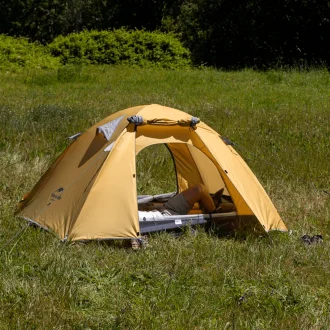 Barraca Pro Series De Alumínio Para 4 Pessoas Naturehike - Amarelo