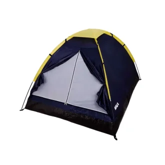 Barraca San Valentin Com Bolsa Para Transporte 4 Pessoas Kala - Azul E Amarelo