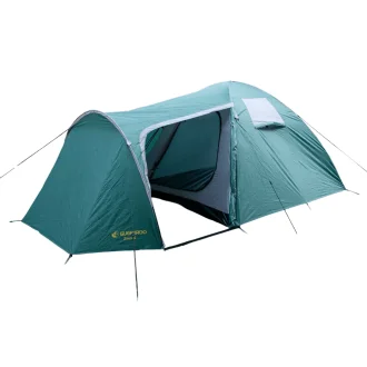 Barraca De Camping Zeus 5 Pessoas Avancê Fechado E Coluna Dágua 2500 Mm Guepardo - Verde E Cinza