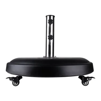 Base Concreto Redonda Preto 60Cm Kala