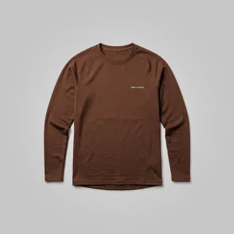 Blusa Segunda Pele Masculina Acampar Térmica Marrom
