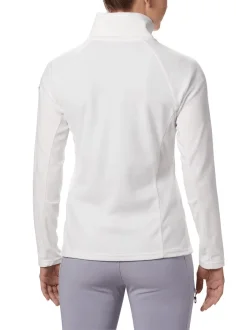 Blusa Fleece Glacial Lv 1/2 Zip Columbia - Branco
