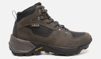 Bota Feminina Kalahari Hi Nobuck Bradok - Chumbo
