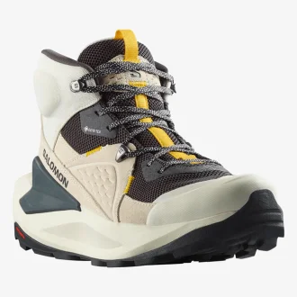 Bota Elixir Gore-Tex Masculino Creme Salomon