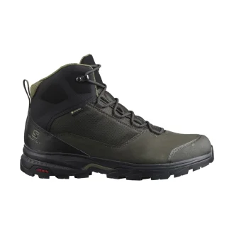 Bota X Ultra 4 Gore-Tex Masculina Salomon - Verde E Preto