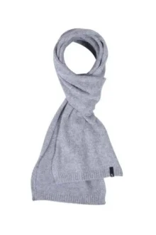 Cachecol Tricot Sl16 Solo - Cinza Claro