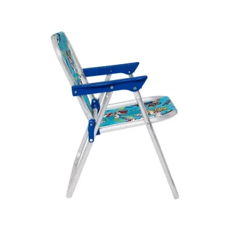 Cadeira Infantil Aluminio Patrulha Canina Blue Bel