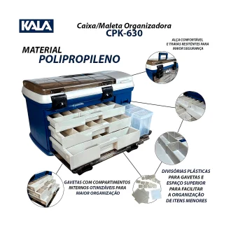 Caixa Organizadora Pesca Cpk 630 Kala
