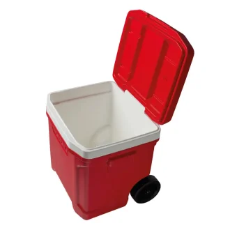 Caixa Térmica Com Rodas Vermelha 56L Igloo - Vermelho