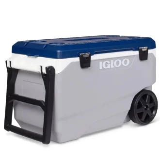 Caixa Térmica Latitude 85L Maxcold Igloo - Branco E Azul