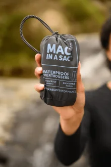 Calça Impermeável Unissex Origin 2 Mac A Sac - Preto