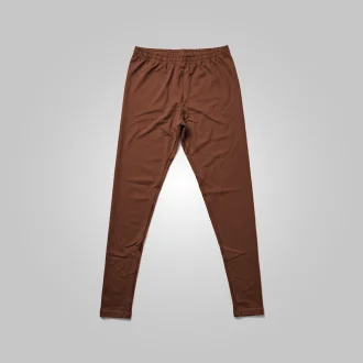 Calça Segunda Pele Feminina Acampar Térmica Marrom