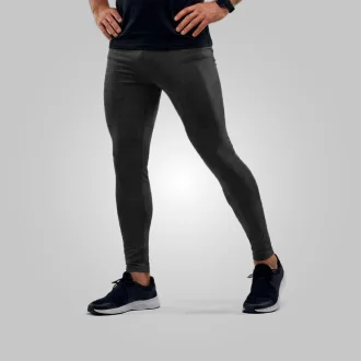 Calça Segunda Pele Masculina Acampar Térmica Chumbo