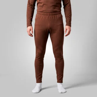Calça Segunda Pele Masculina Acampar Térmica Marrom