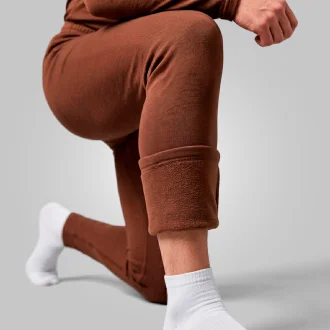 Calça Segunda Pele Masculina Acampar Térmica Marrom