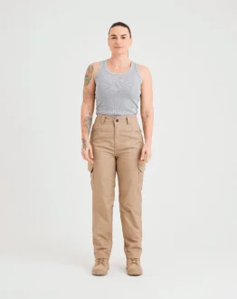 Calça Tática Feminina Bravery 1.0 Caqui Invictus - Caqui