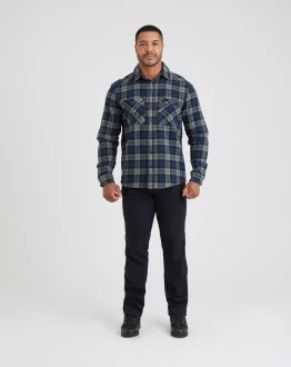 Camisa Lumberjack Qap Rez Invictus - Verde